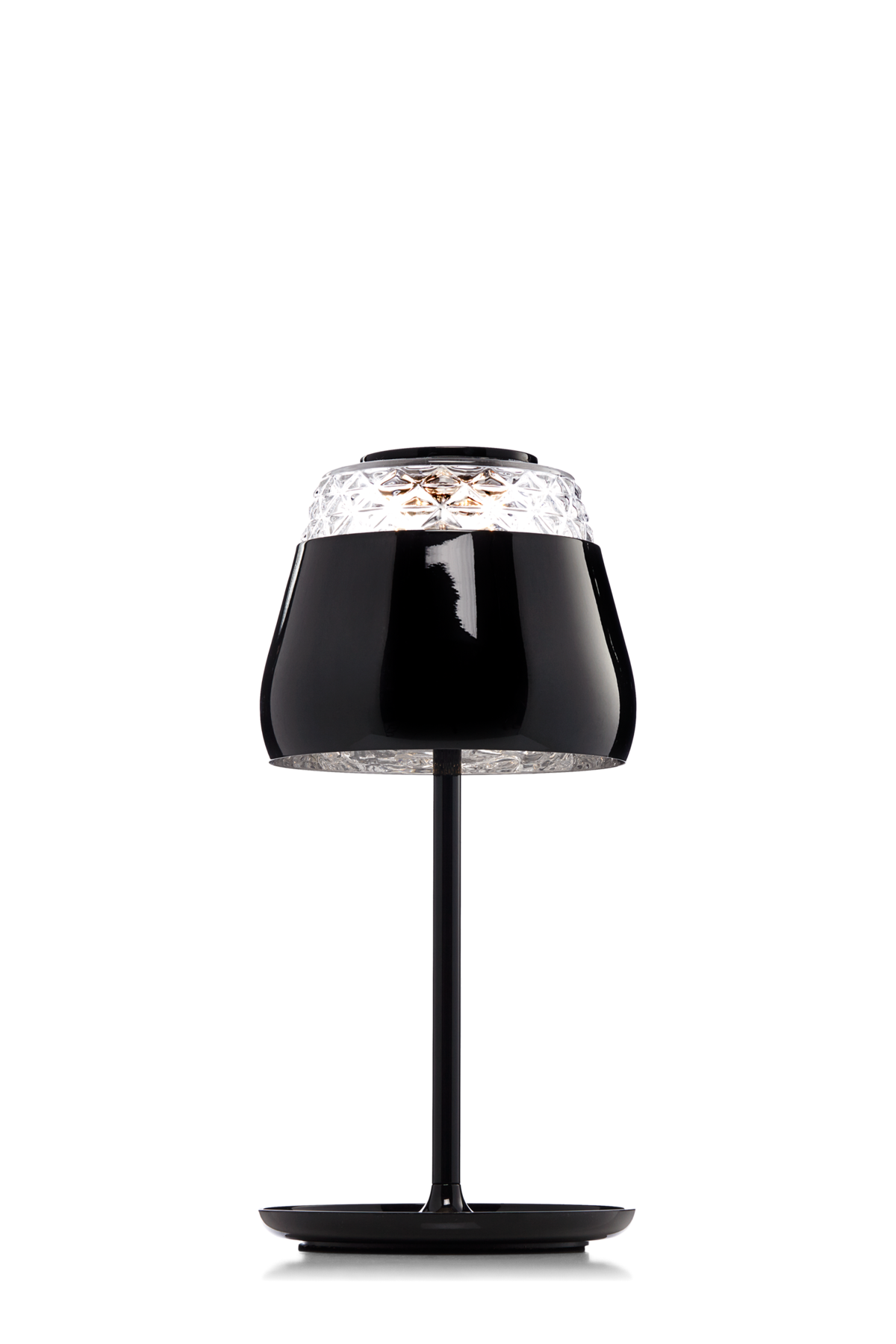 Valentine Table Lamp black front view